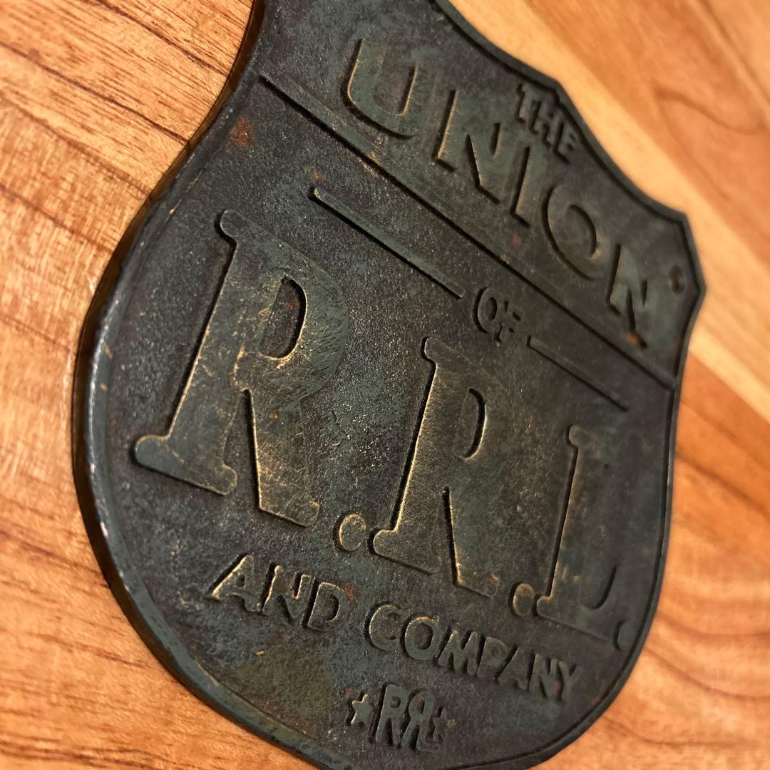 RRL Double RL ダブルアールエル　鉄板　鉄製　看板　サイン　非売品
