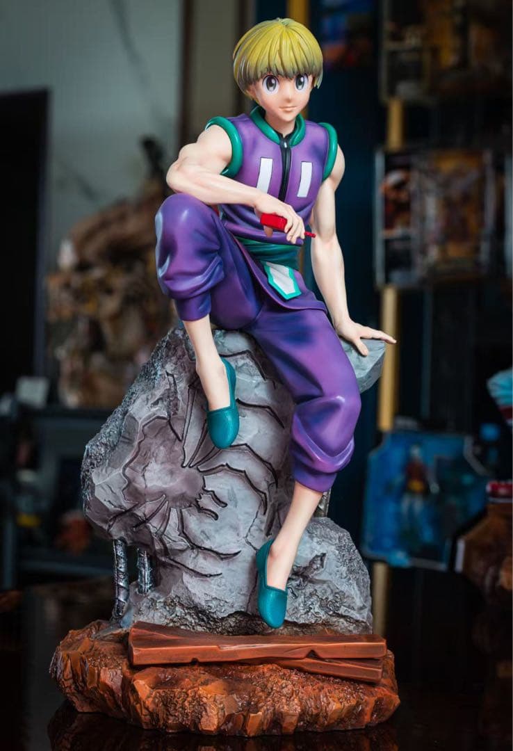 hunter×hunter シャルナーク ガレキ ガレージキット スタチューX①