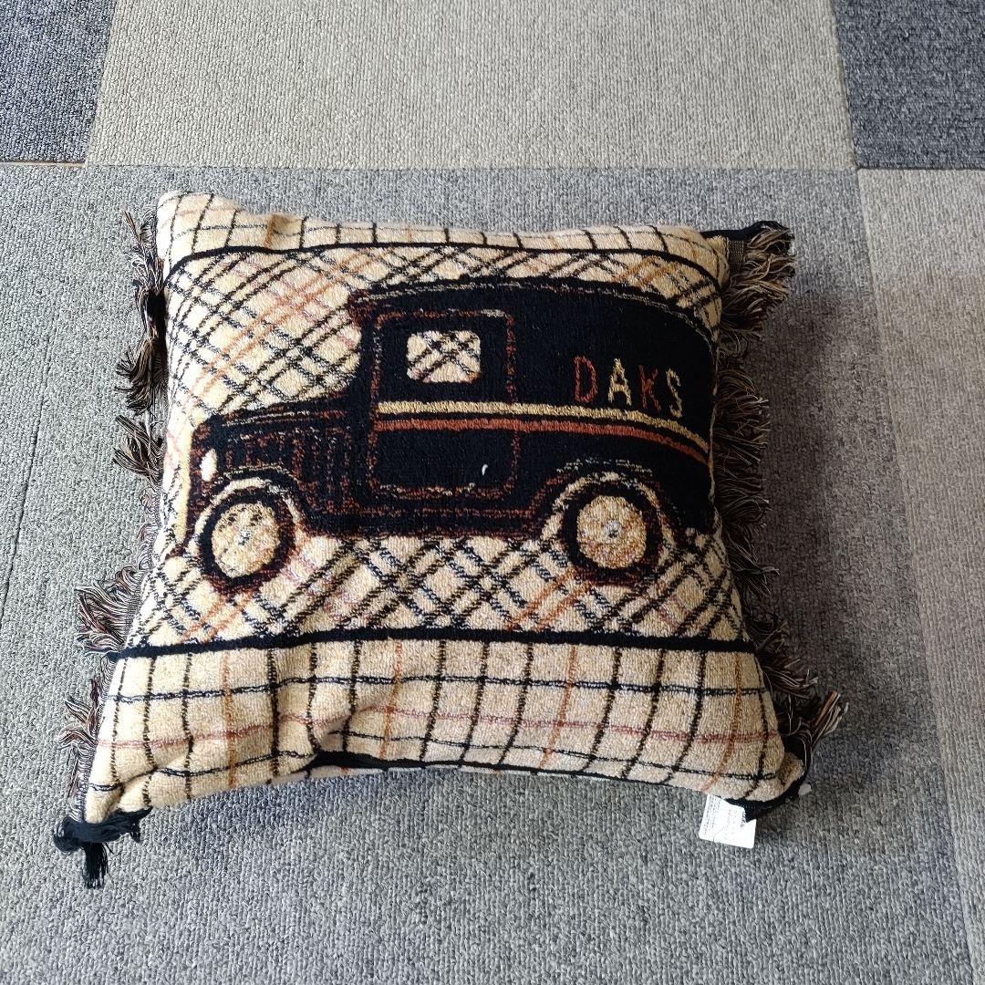 レア◼️新品◼️ダックス◼️クッション◼️タオル地◼️検)バーバリー チェック