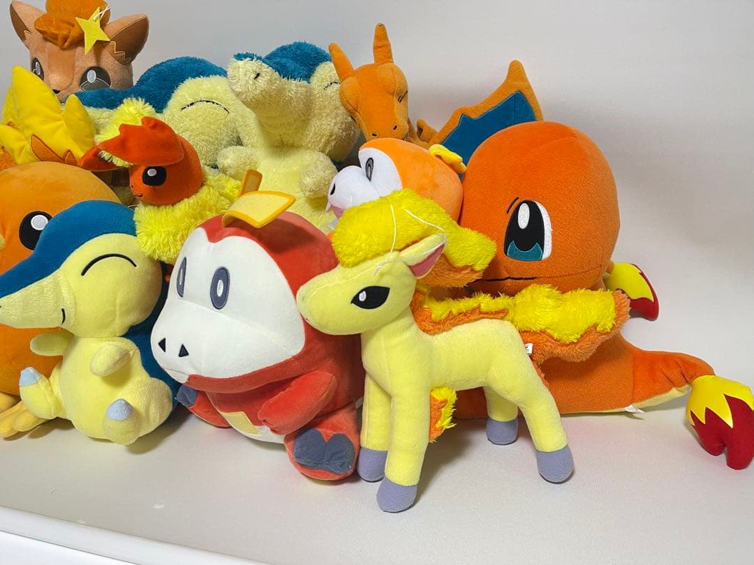 ポケモンほのおタイプぬいぐるみまとめ売り