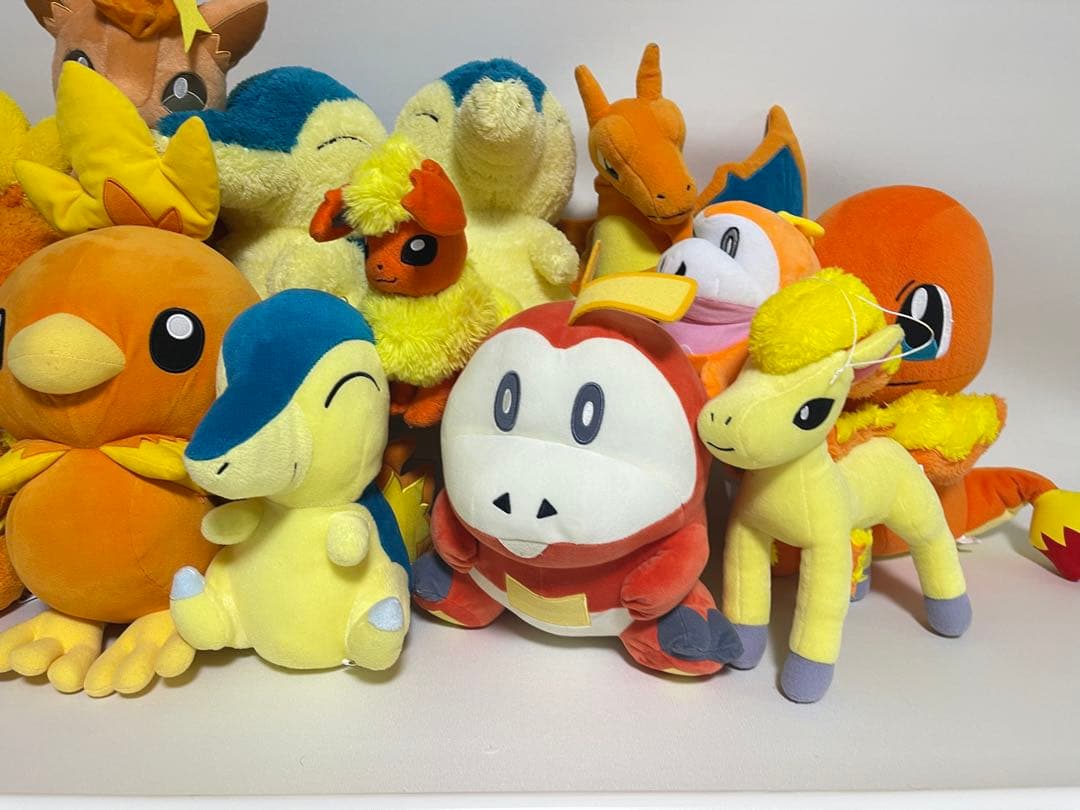 ポケモンほのおタイプぬいぐるみまとめ売り