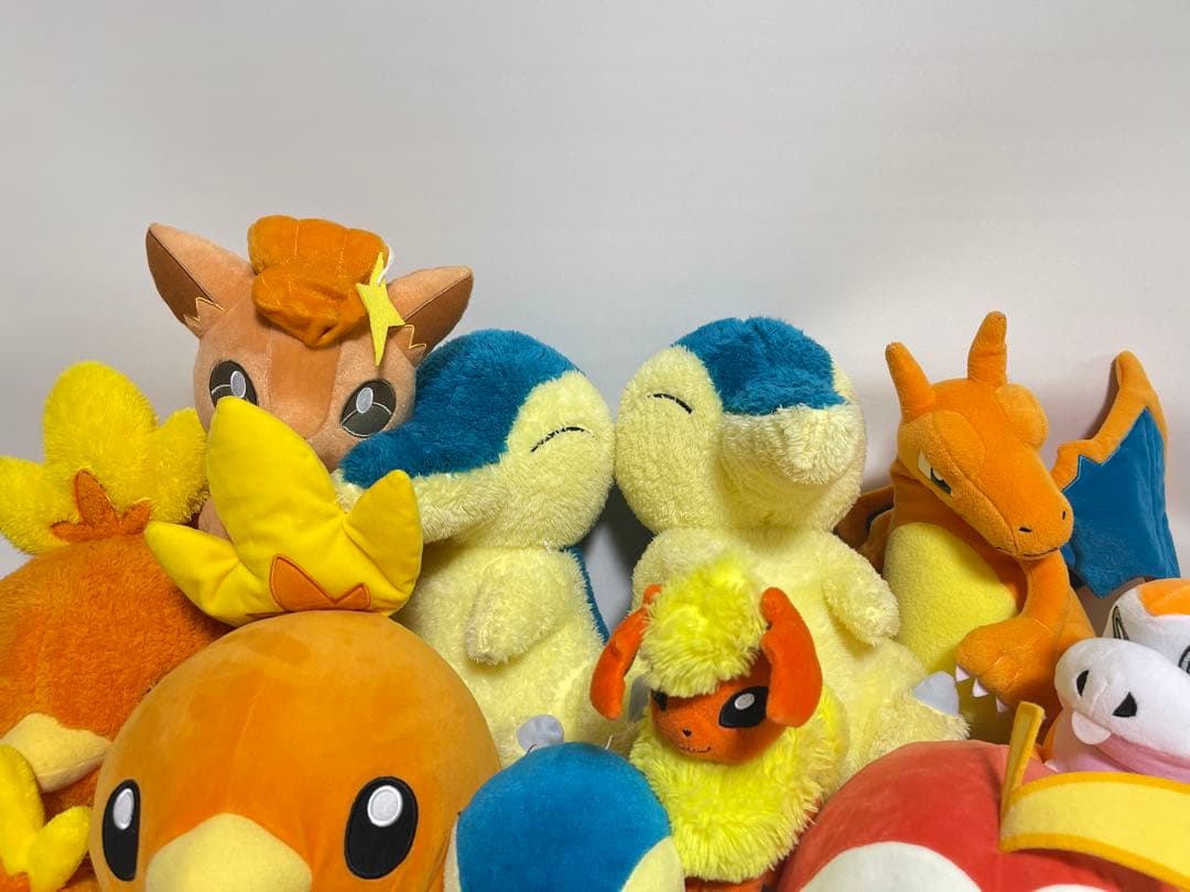ポケモンほのおタイプぬいぐるみまとめ売り