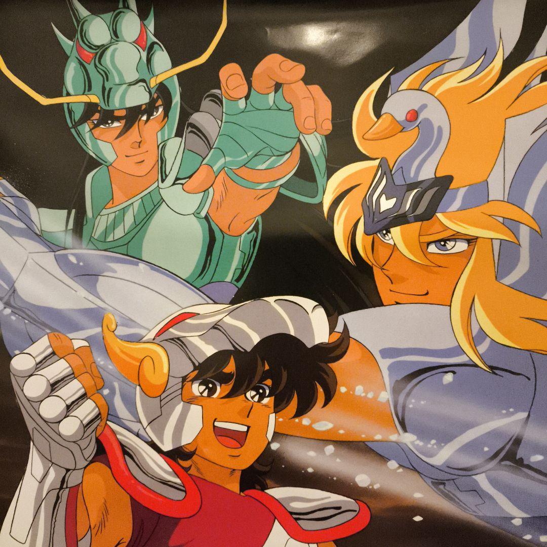 聖闘士星矢　SAINTSEIYA　非売品　当時物　ポスター