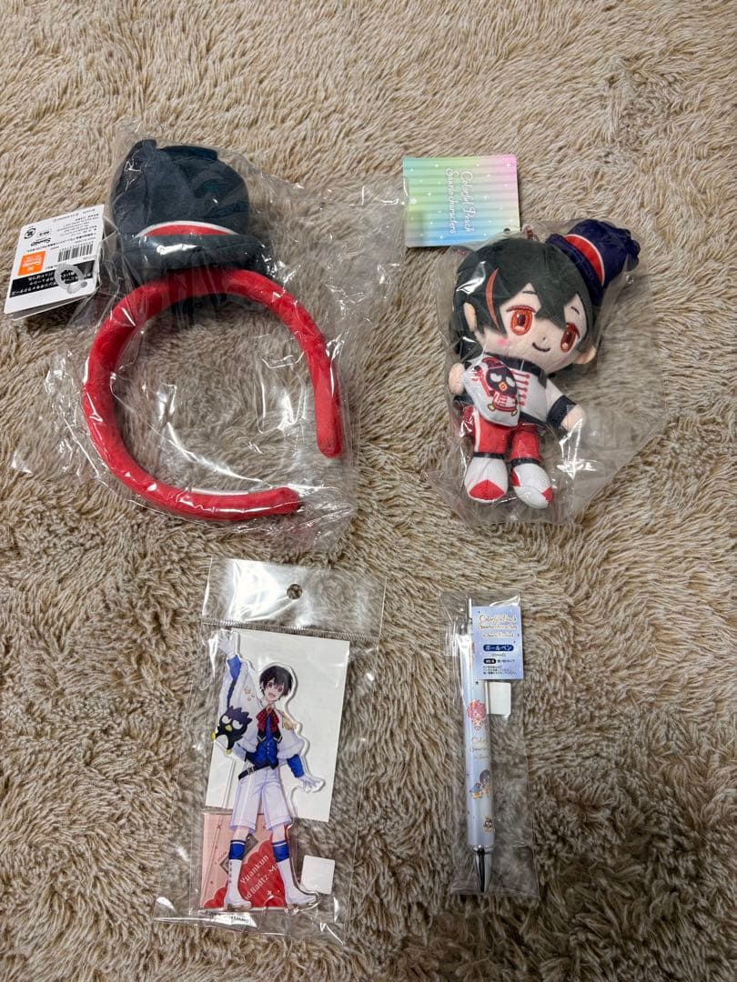 カラフルピーチ✖️サンリオキャラクターズ　マイメロ　バットばつ丸