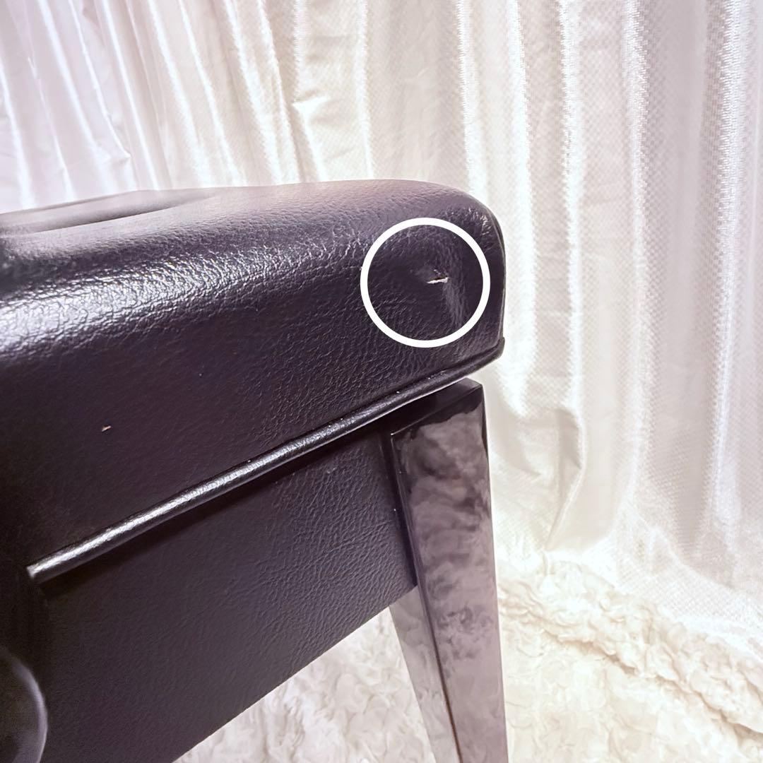 YAMAHA ピアノ　椅子　ブラック NO.51