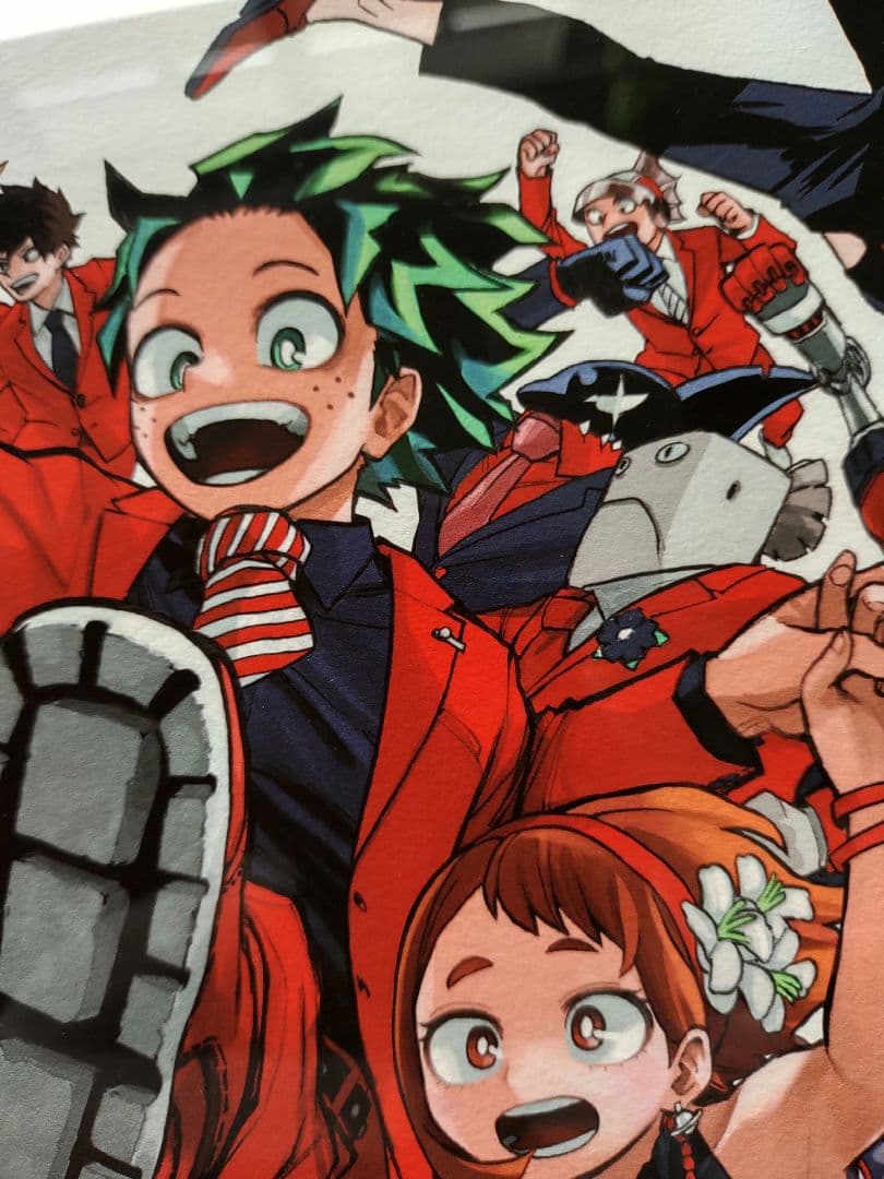 額装高精細デジタルカラー　僕のヒーローアカデミア 複製原画