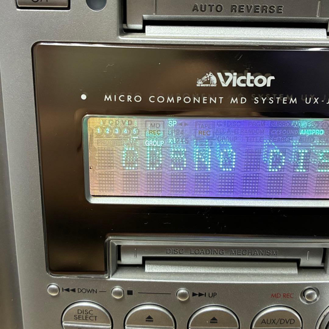 Victor マイクロコンポーネントMDシステム CA-UXJ55MD-S