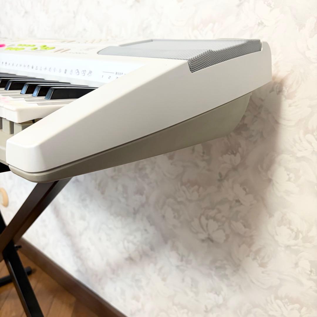 CASIO 光ナビゲーション キーボード LK-202TV スタンド付