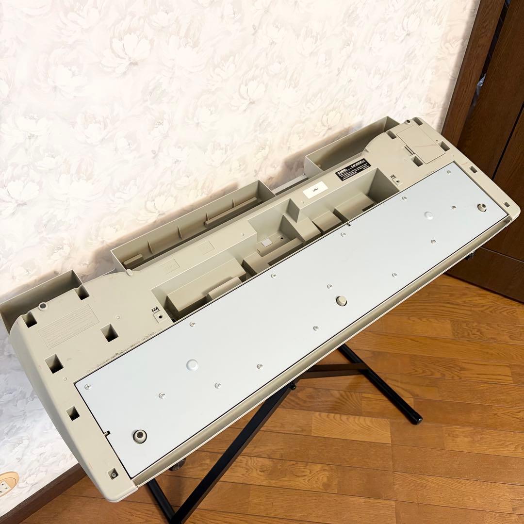 CASIO 光ナビゲーション キーボード LK-202TV スタンド付