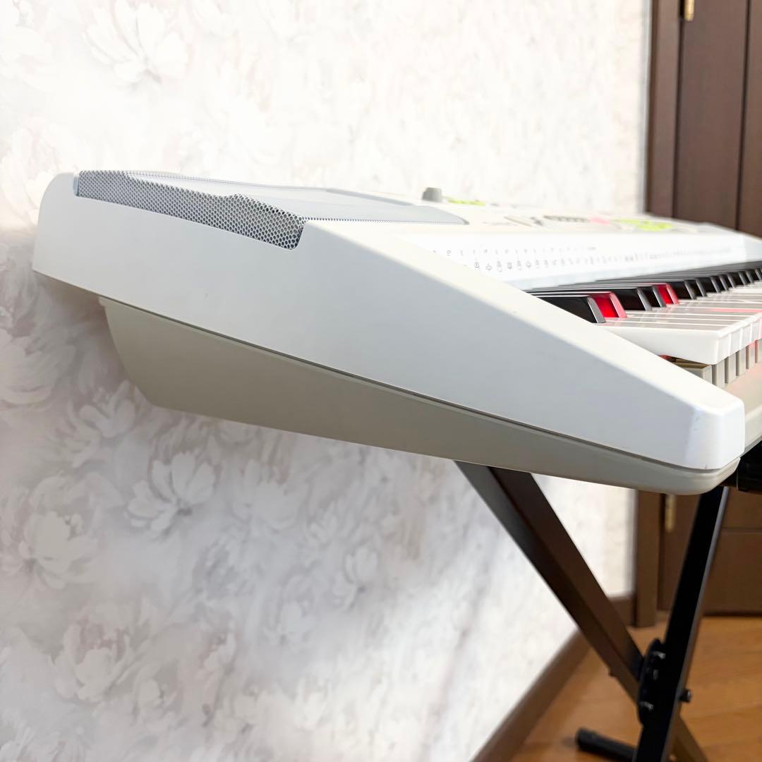 CASIO 光ナビゲーション キーボード LK-202TV スタンド付