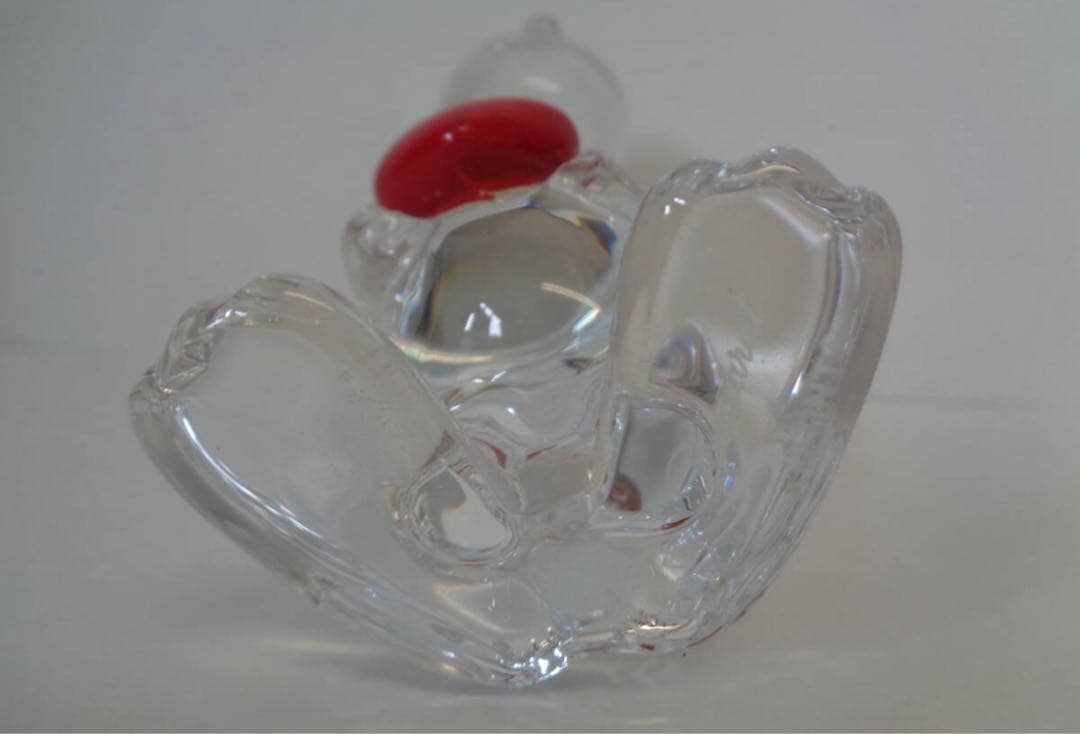バカラ　Baccarat ハートスヌーピー　クリスタル