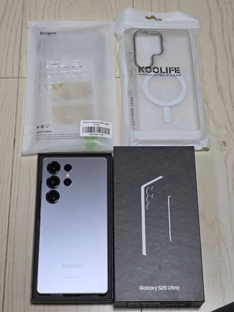 Galaxy S25 Ultra 国内版 256GB ブルー 極極極極極美品‼️