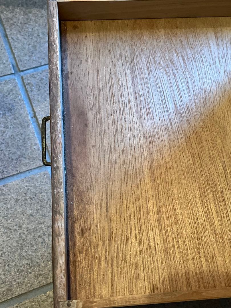 昭和レトロ　木製引き出し　レターケース　書類ケース　10段　A4 アンティーク