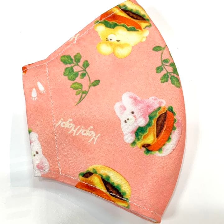 No.90 オーダーマスク　ハンバーガー　うさぎ　おまとめ割