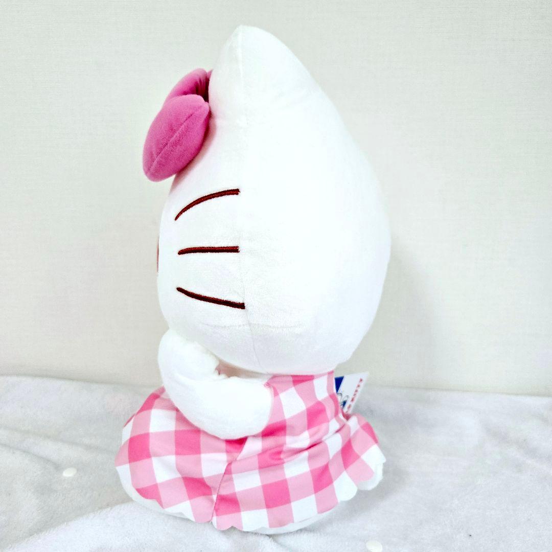 10体セット　ハローキティLLぬいぐるみピンクチェックver.　まとめ売り