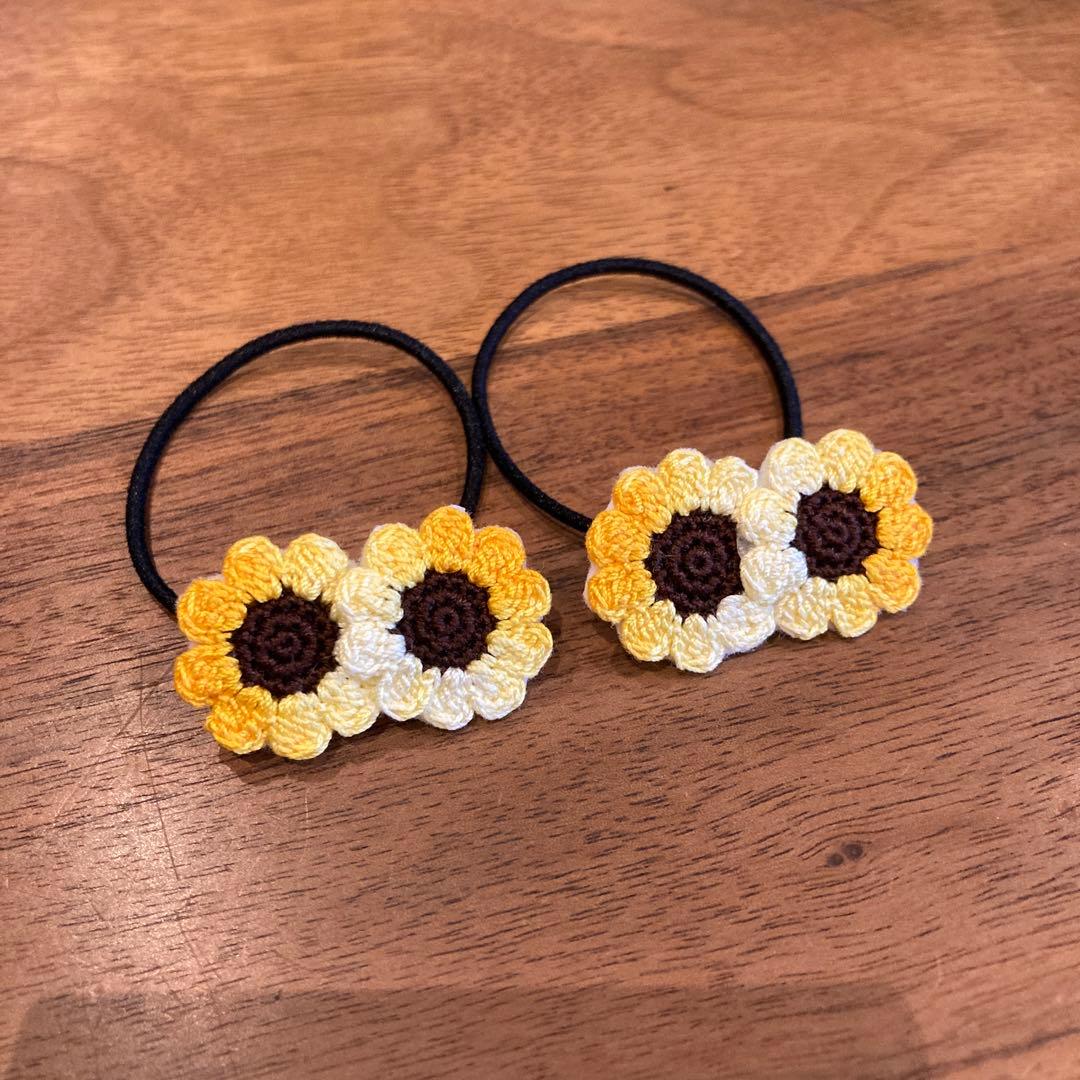 えーる様ご確認用☆ハンドメイド　ヘアゴム