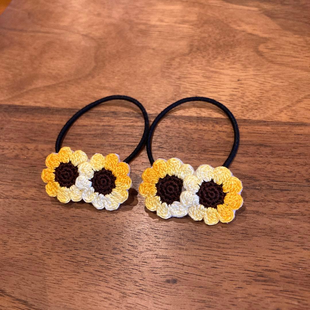 えーる様ご確認用☆ハンドメイド　ヘアゴム