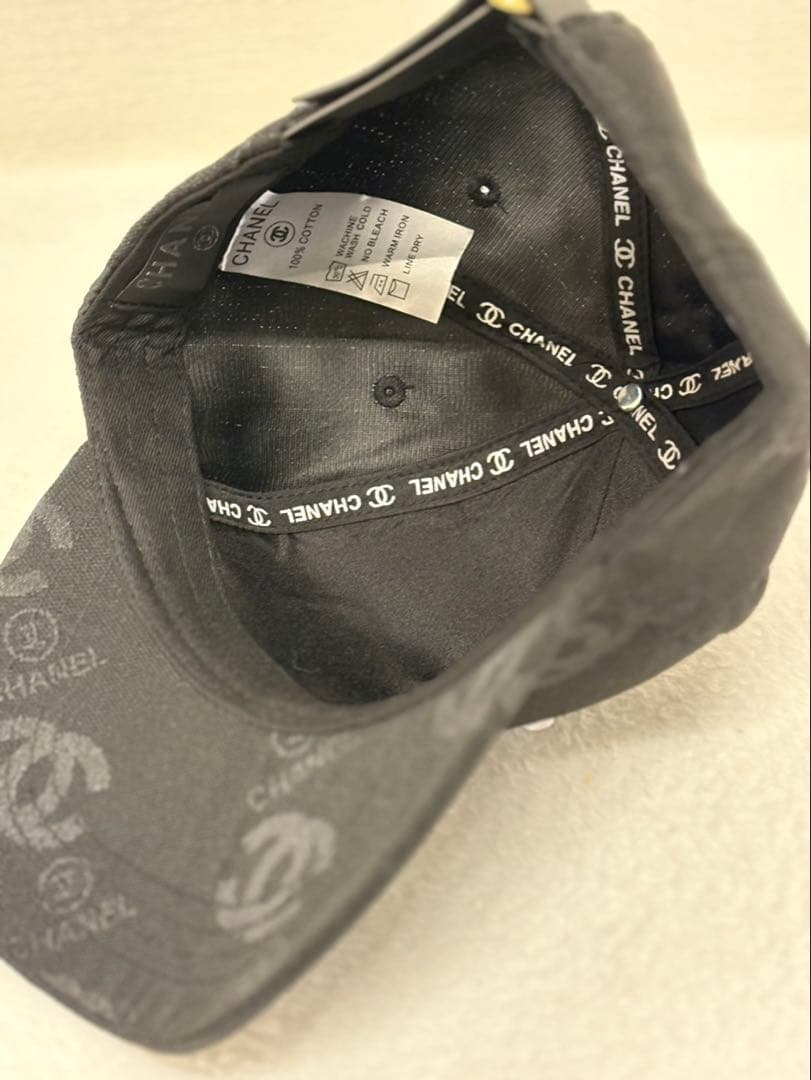 CHANEL ブラック キャップ　ノベルティ