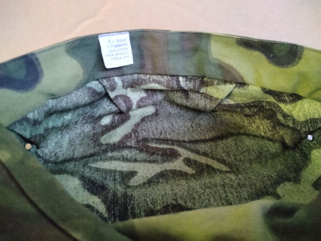 リーフパターン 八角帽子 マリーンキャップ