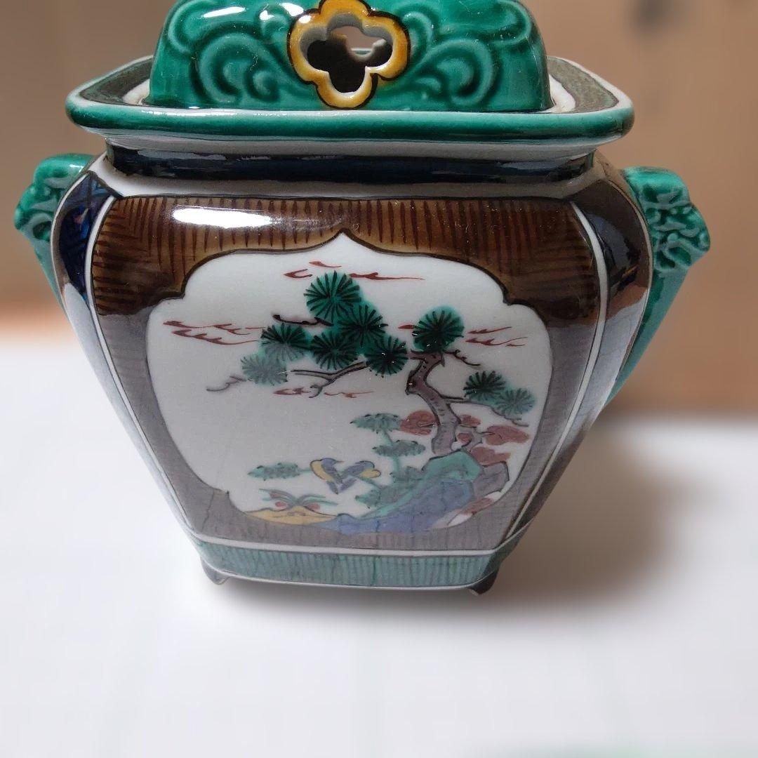 古九谷焼　九谷焼　香炉