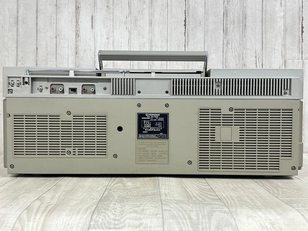 動作品| PIONEER パイオニア　ラジカセSK-900 希少レトロ　ラジオ