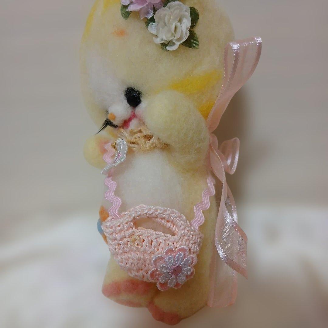 作家様　羊毛フェルト　ぬいぐるみ　2体セット品