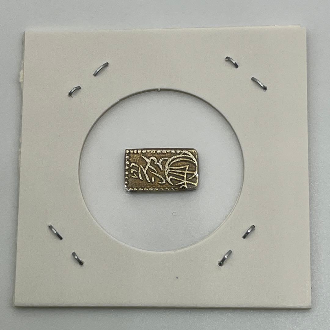 天保ニ朱判金 二朱金 光次 江戸時代 古銭 重さ1.66g