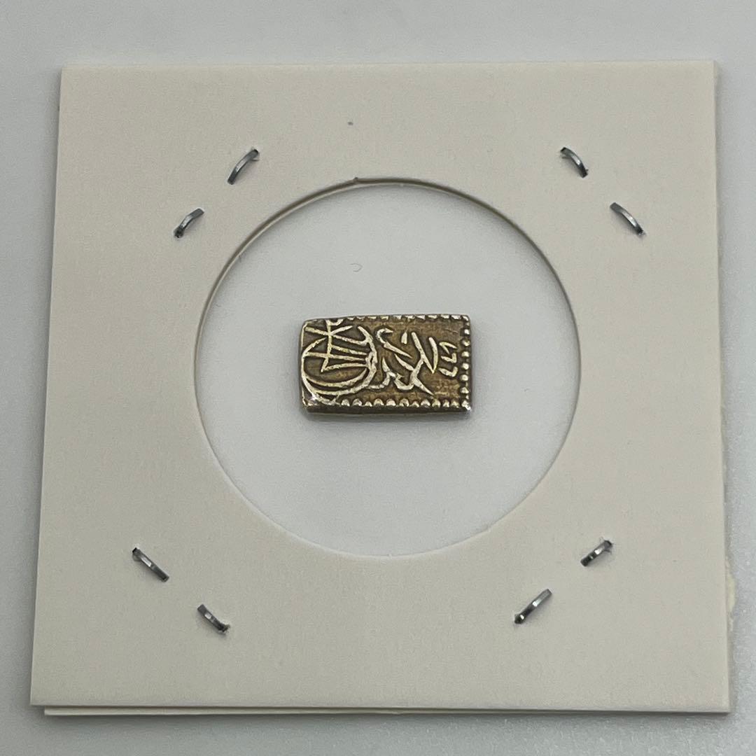 天保ニ朱判金 二朱金 光次 江戸時代 古銭 重さ1.66g