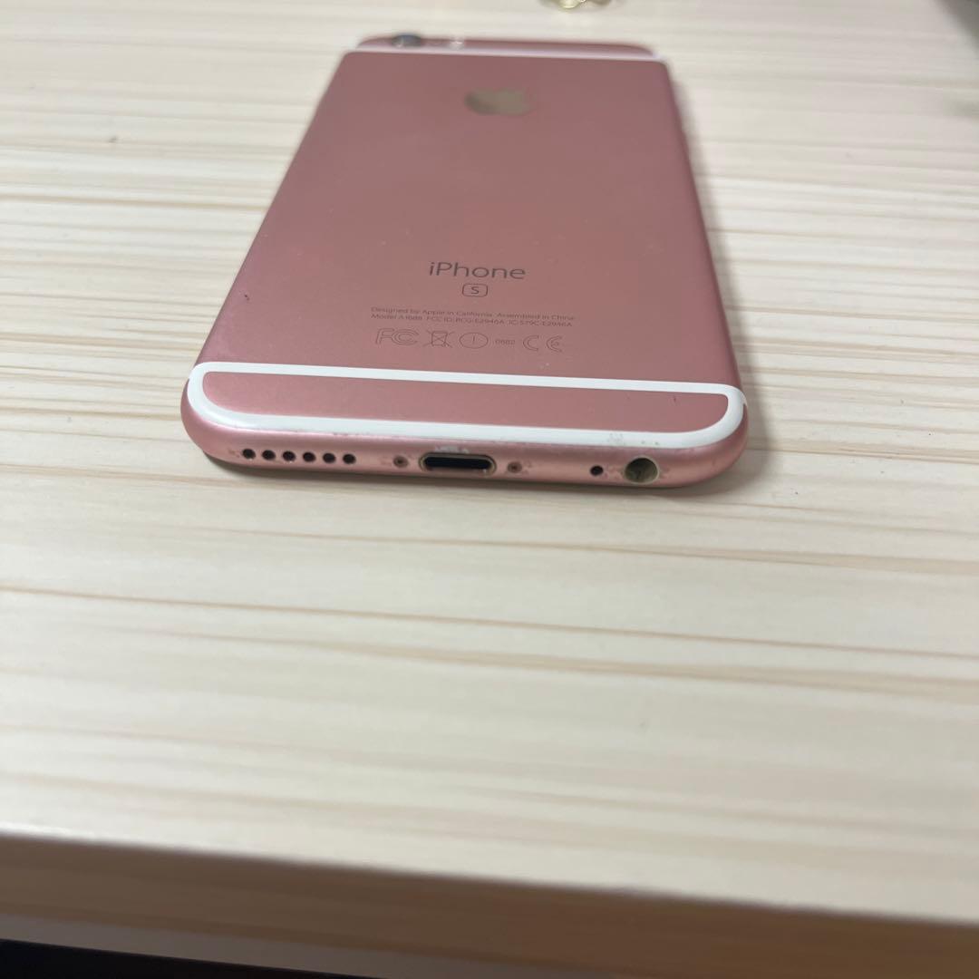 Apple iPhone 6s ローズゴールド 本体ケース付き