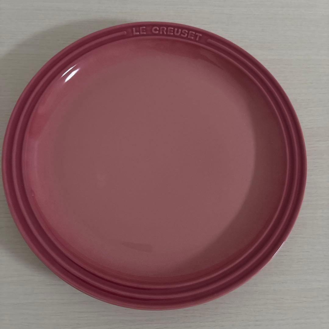LE CREUSET ル・クルーゼ ラウンドプレート 27cm 2枚セット