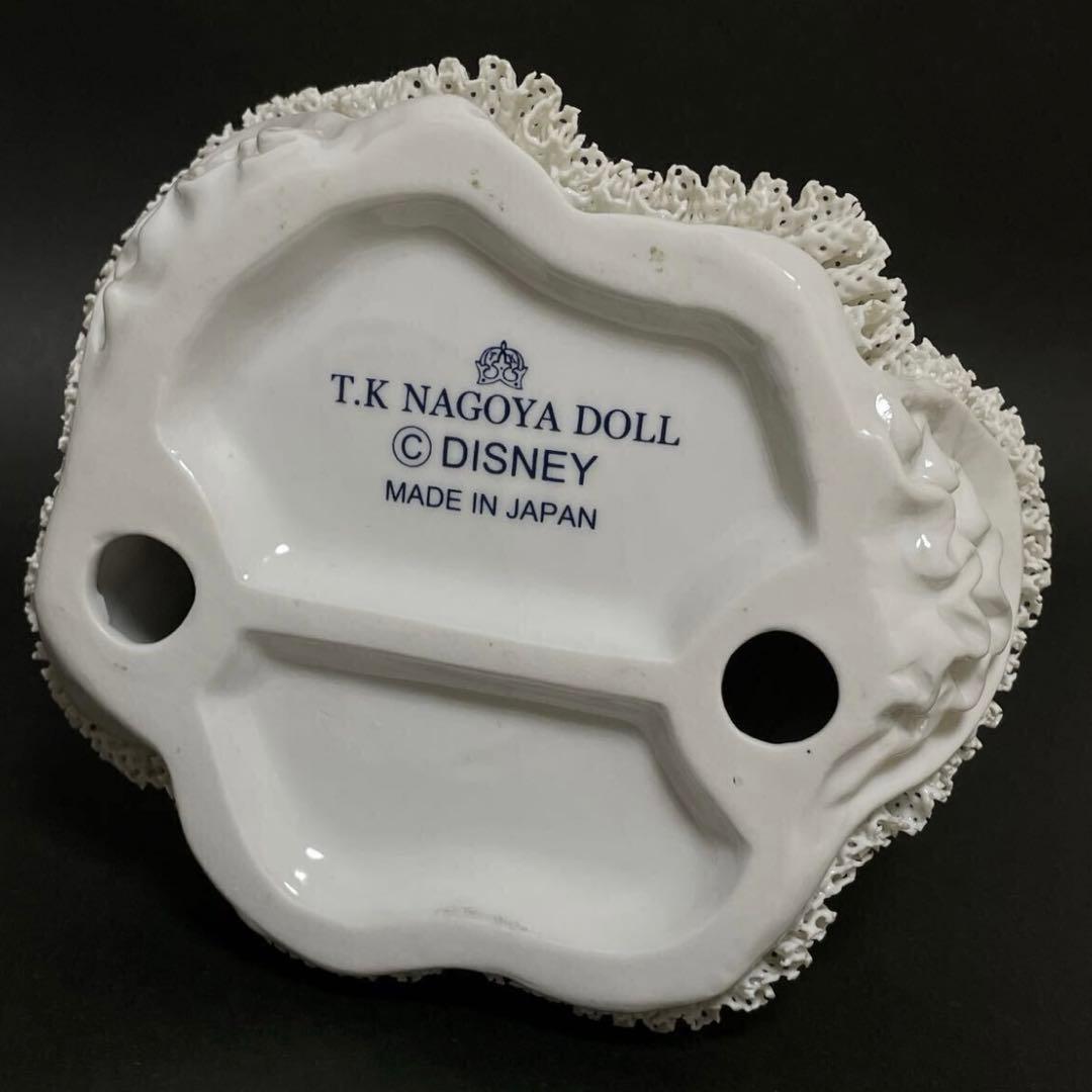 TK 名古屋人形製陶 ディズニー 美女と野獣 ベル プリンセス 陶器 人形