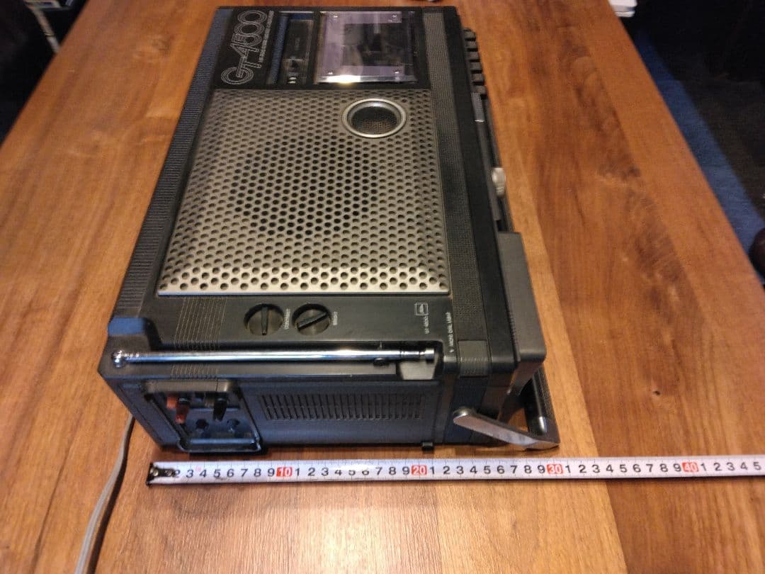 1978製東芝テレビラジオカセット付GT-4500