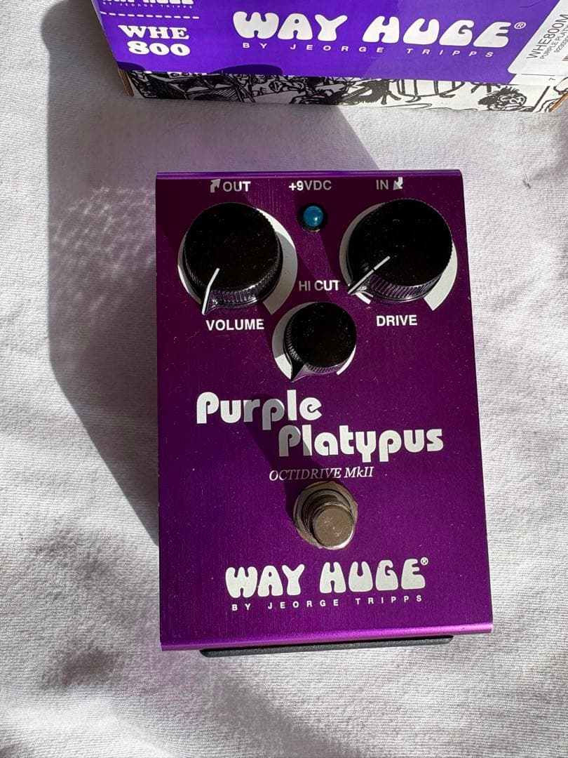 ギター Way Huge Purple Platypus Octidrive MKII