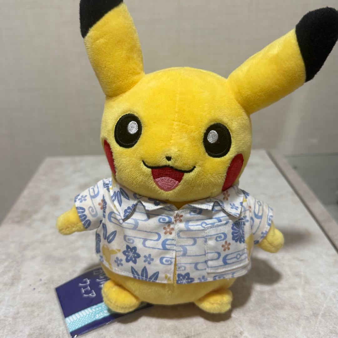 ピカチュウ　ぬいぐるみ、キーホルダーセット