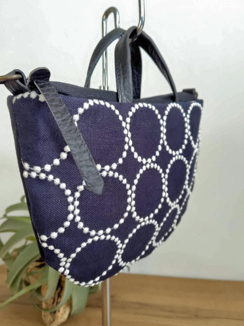 コ*・様 ミナペルホネン/2025tambourineタンバリンネイビー×白/ミ