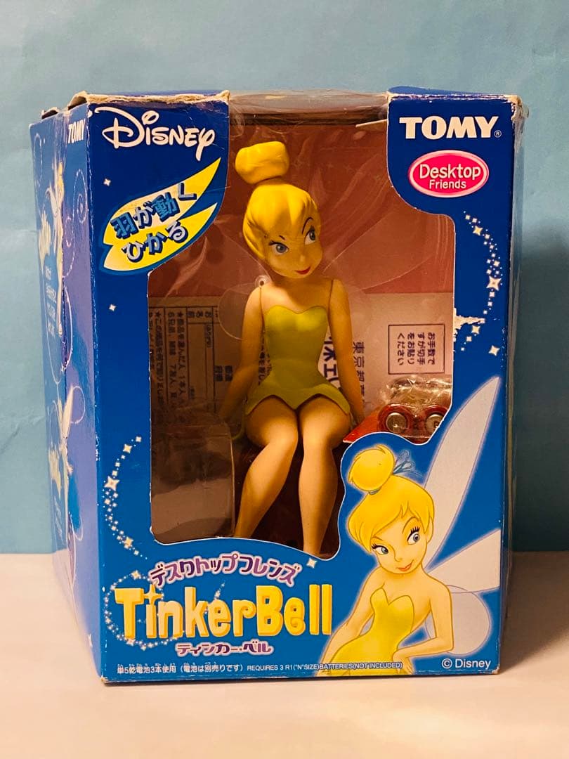 【 絶版品・希少 】Disney × TOMY デスクトップ「ティンカーベル」