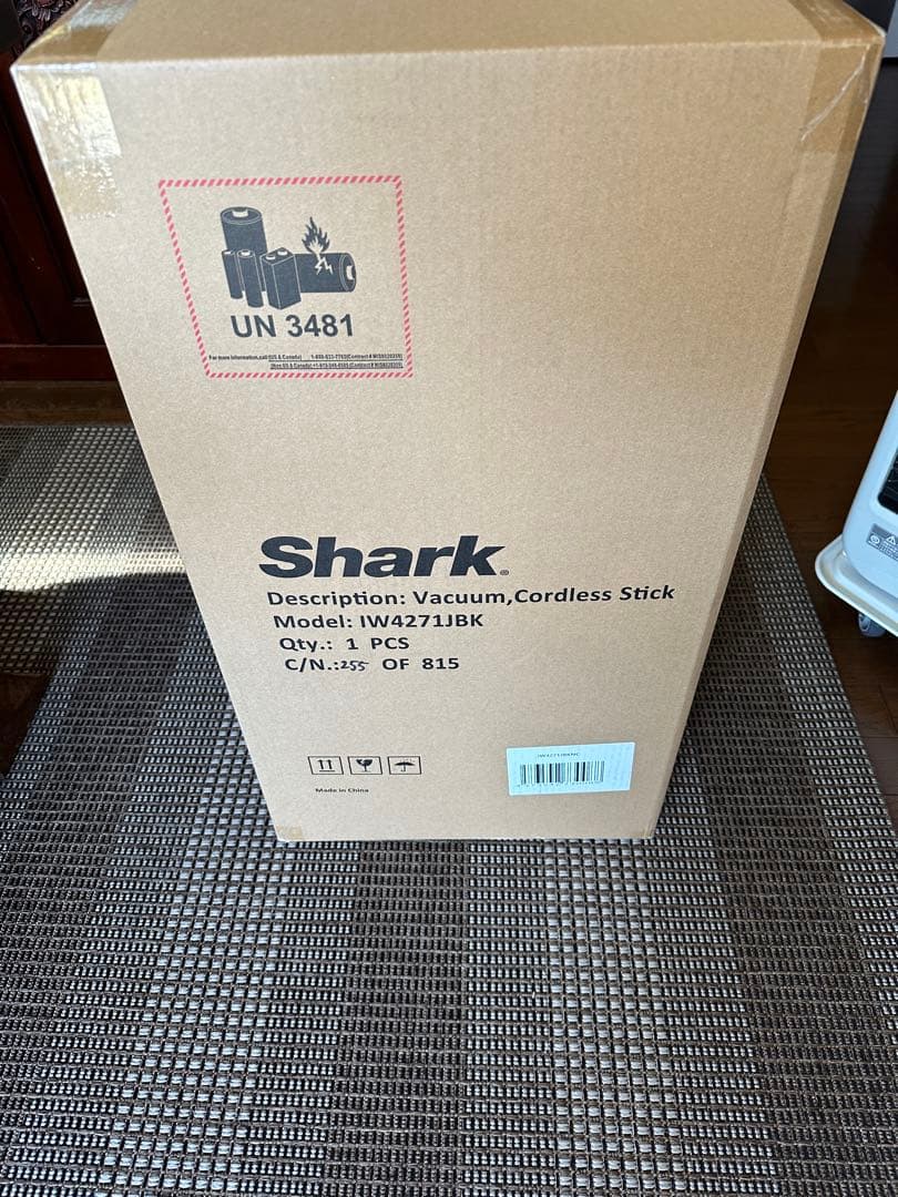 Shark コードレススティッククリーナー IW4271J