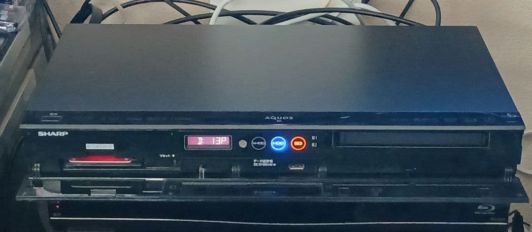 500GB シャープ AQUOS BDレコーダー☆BD-W580☆リモコン付 4