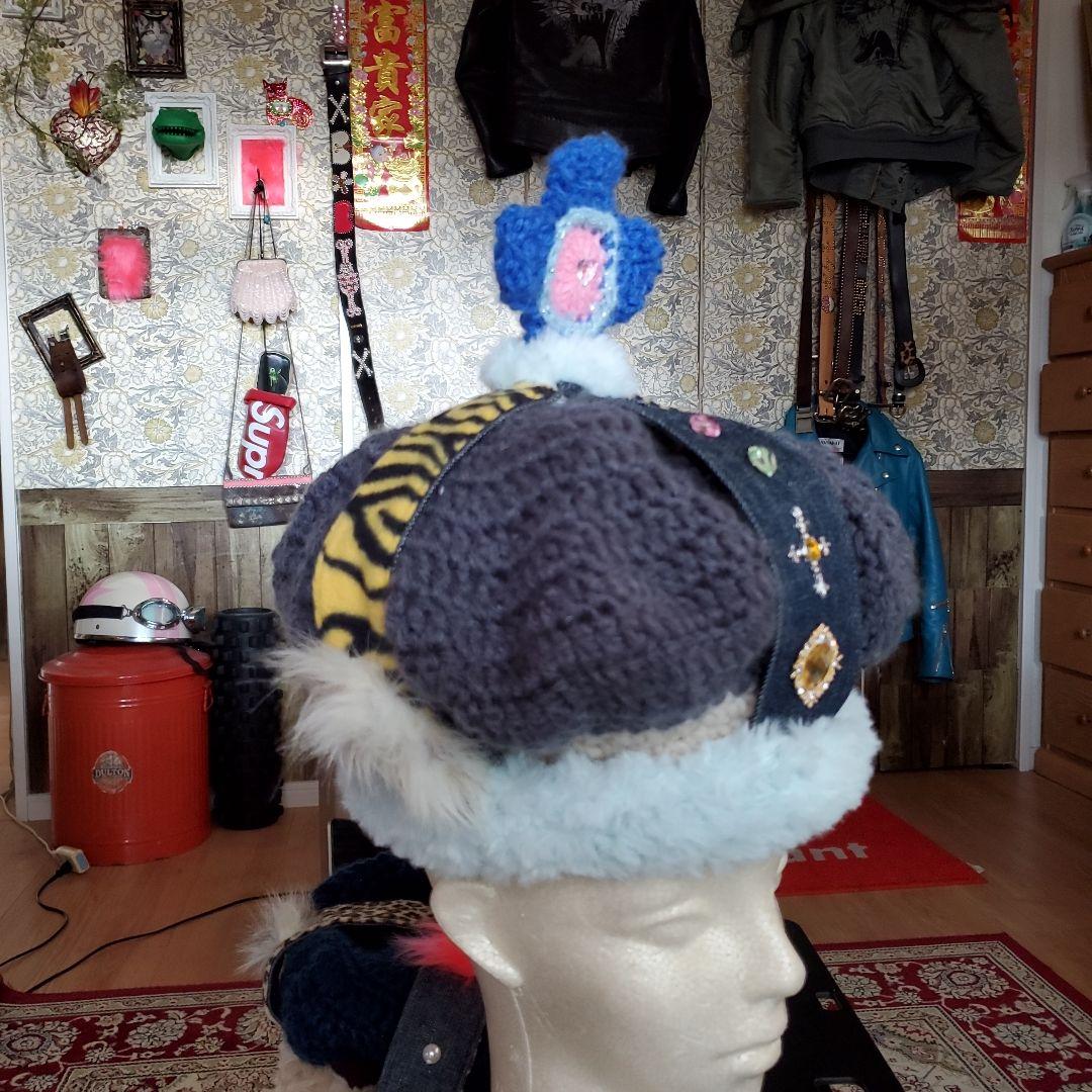 手編み CROWNHAT クラウンハット