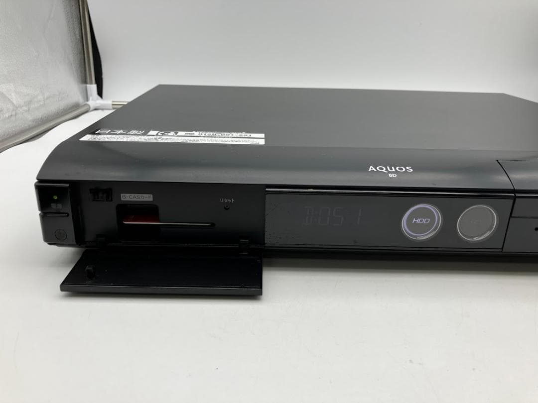 SHARP AQUOS ブルーレイレコーダー