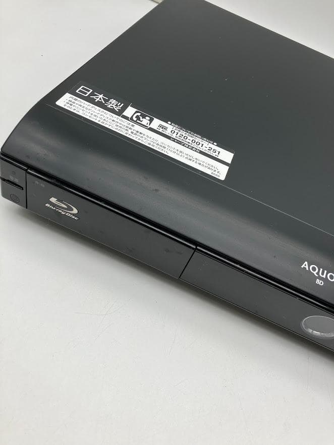 SHARP AQUOS ブルーレイレコーダー