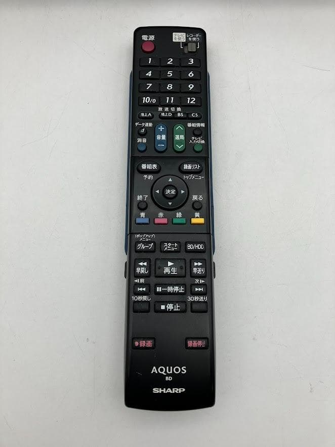 SHARP AQUOS ブルーレイレコーダー