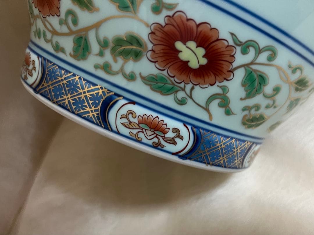 弥左エ門　芙蓉桜　壷型　花瓶