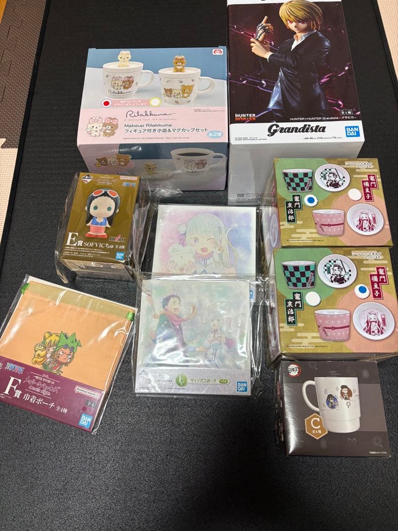 アニメグッズ　　ワンピース　レールガン　鬼滅の刃　フィギュア　アクリルスタンド他