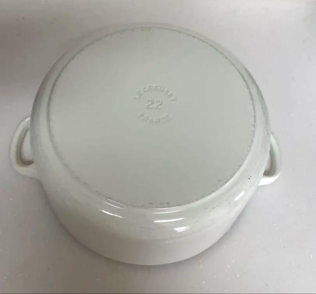 Le Creuset ルクルーゼ　ココットロンド　22cm 両手鍋　鍋