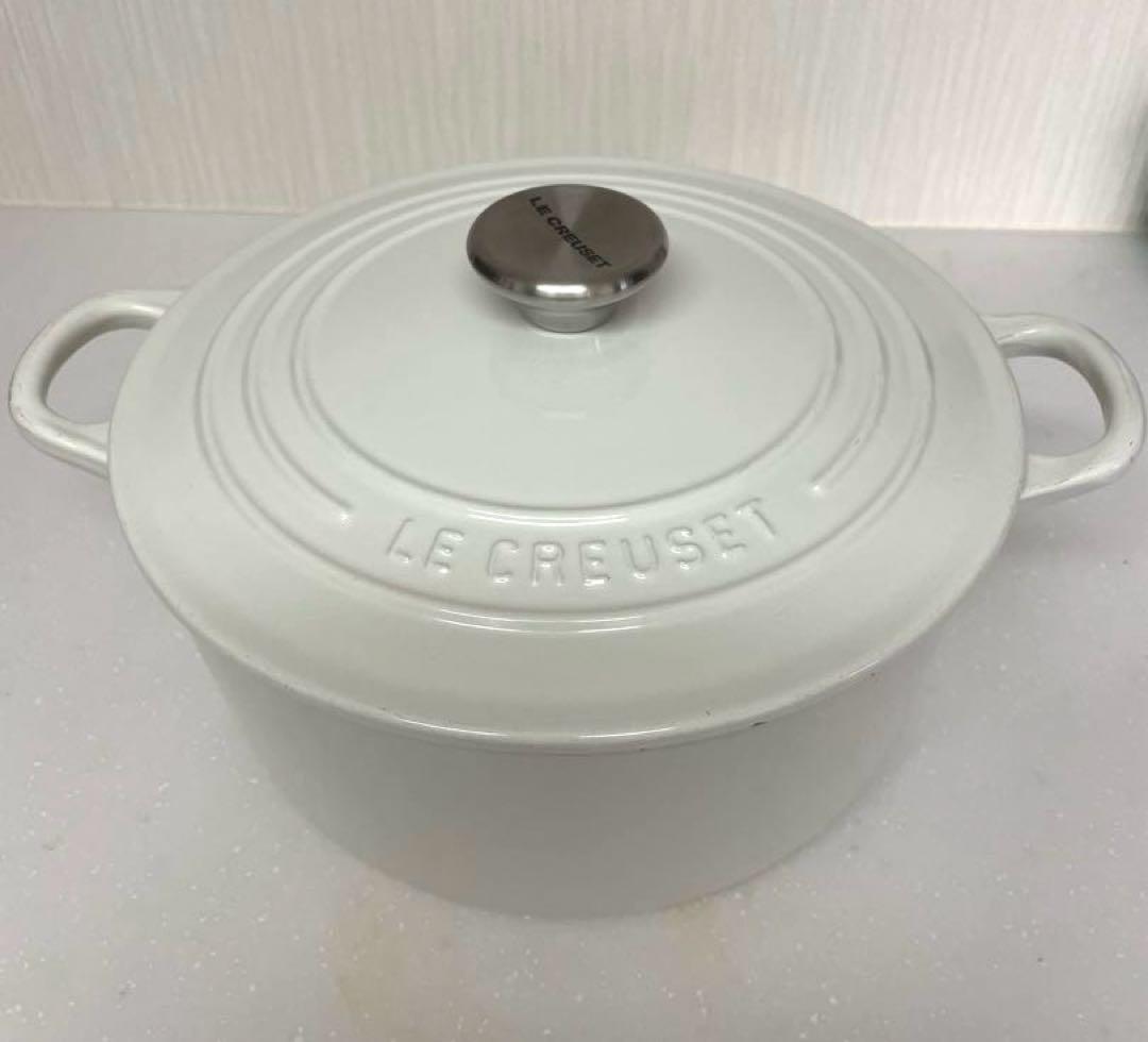 Le Creuset ルクルーゼ　ココットロンド　22cm 両手鍋　鍋