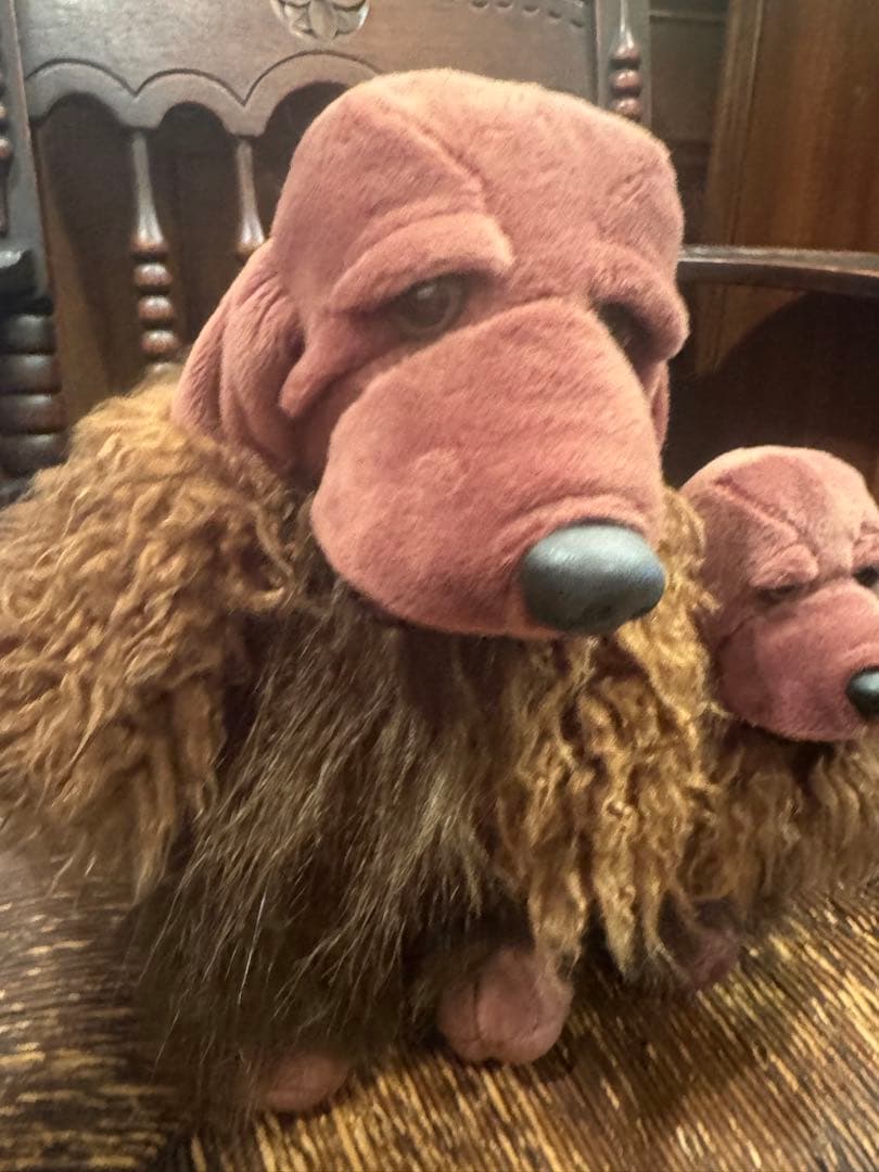 アメリカンコッカーさスパニエル　ぬいぐるみセット（大・小）