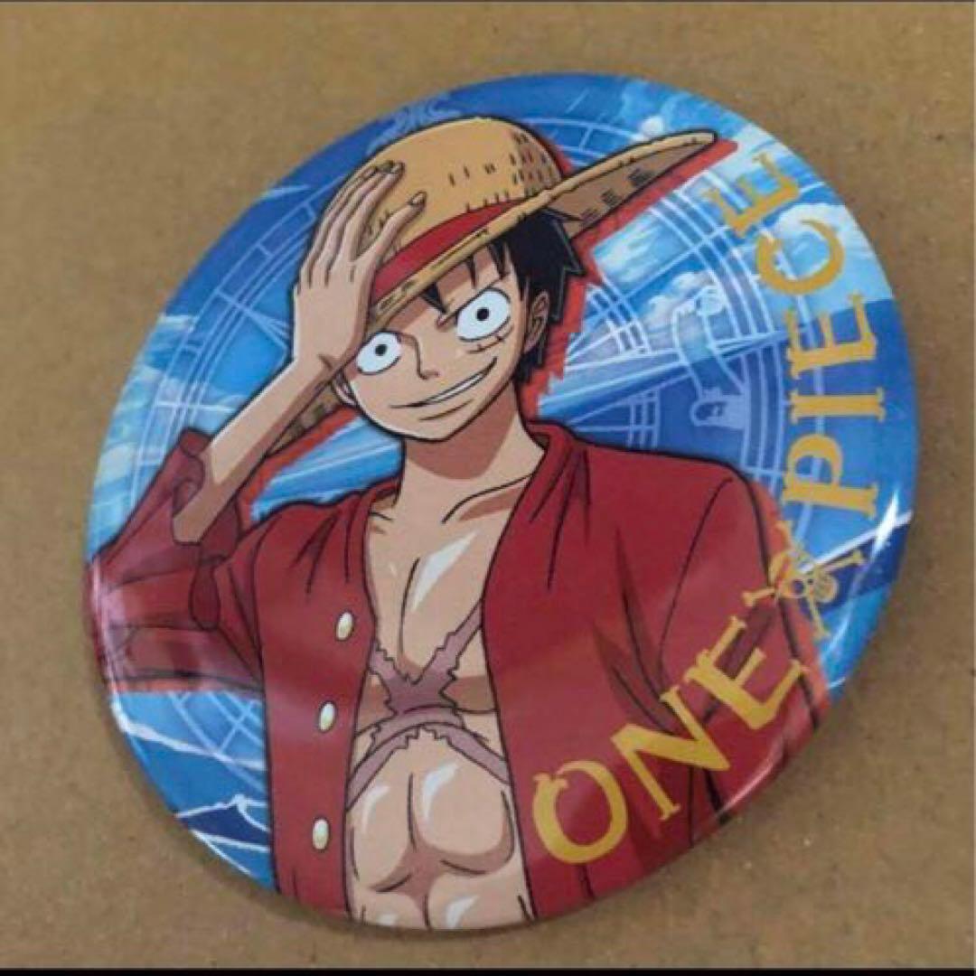 ワンピース ONEPIECE ルフィ 缶バッジ フジテレビ