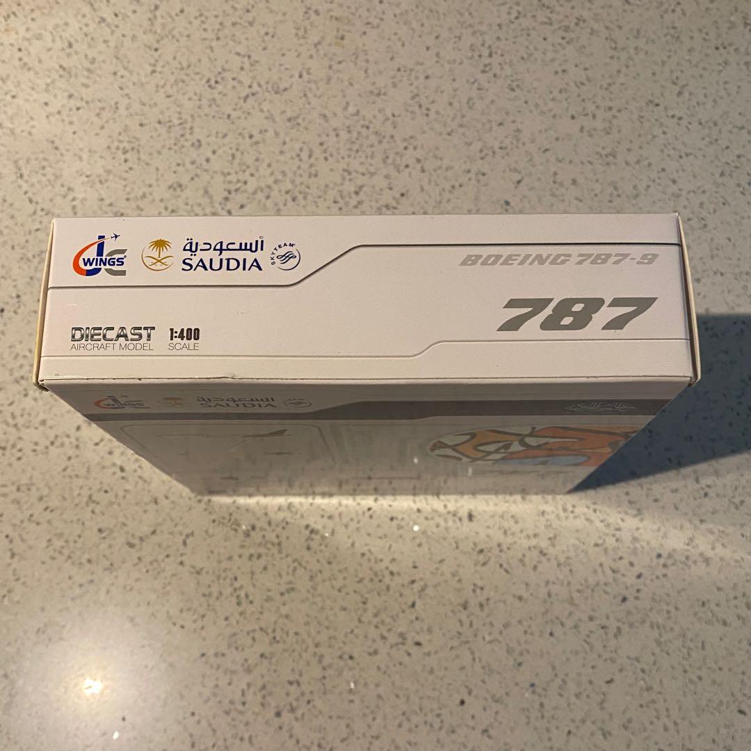 サウディア航空 Boeing 787-9 SAUDIA 航空機モデル 1/400