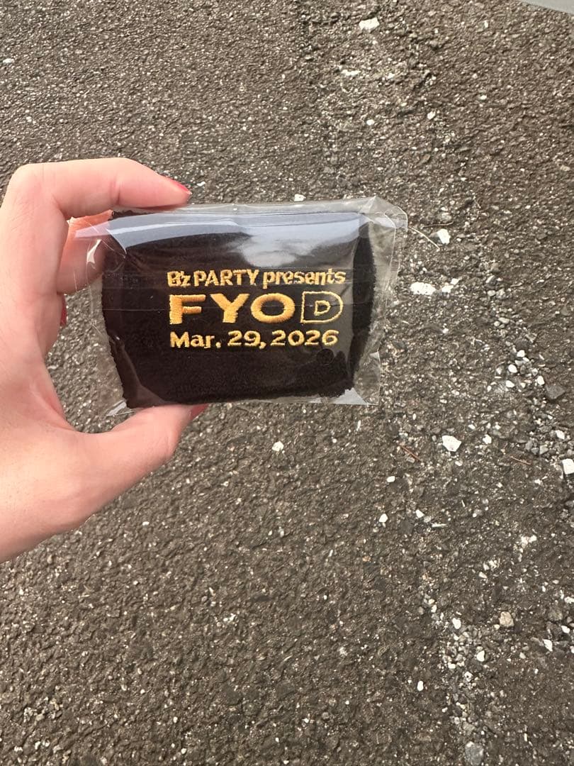 【入手困難】B’z こけら落とし 当日限定配布 非売品 リストバンド レア